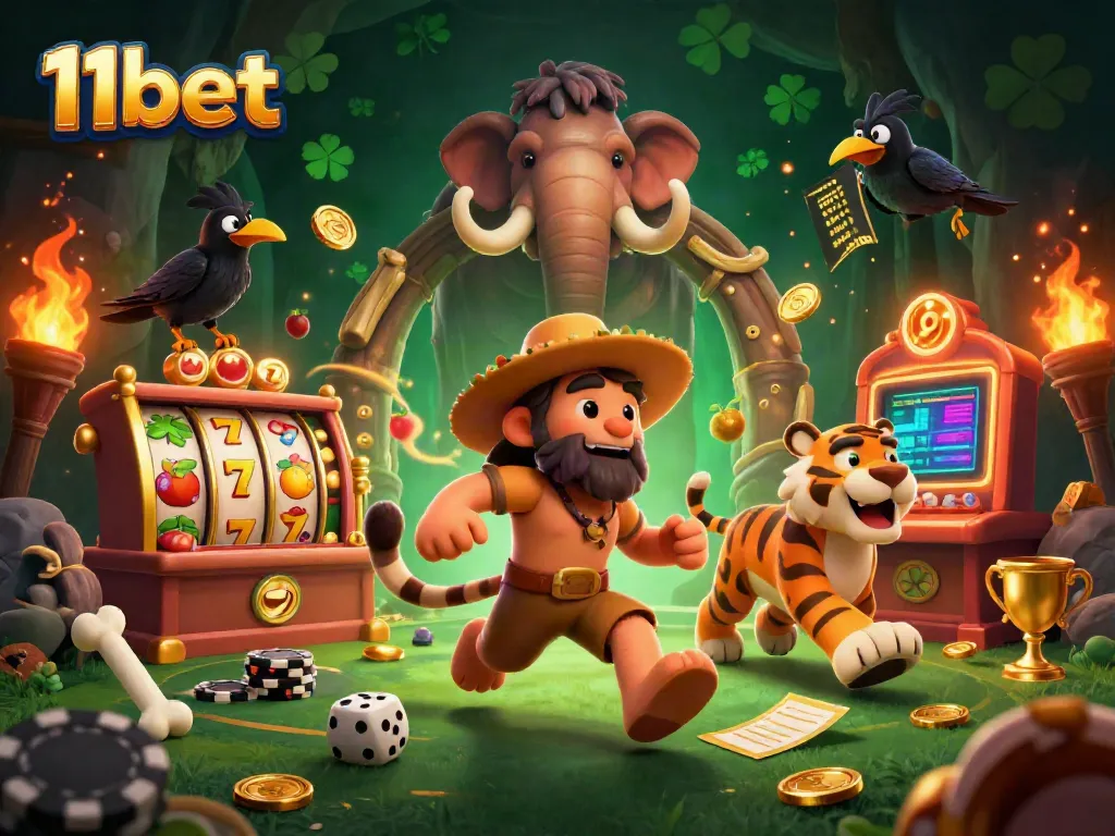 Experience thrilling moments with 11bet's engaging casino games in an immersive environment.